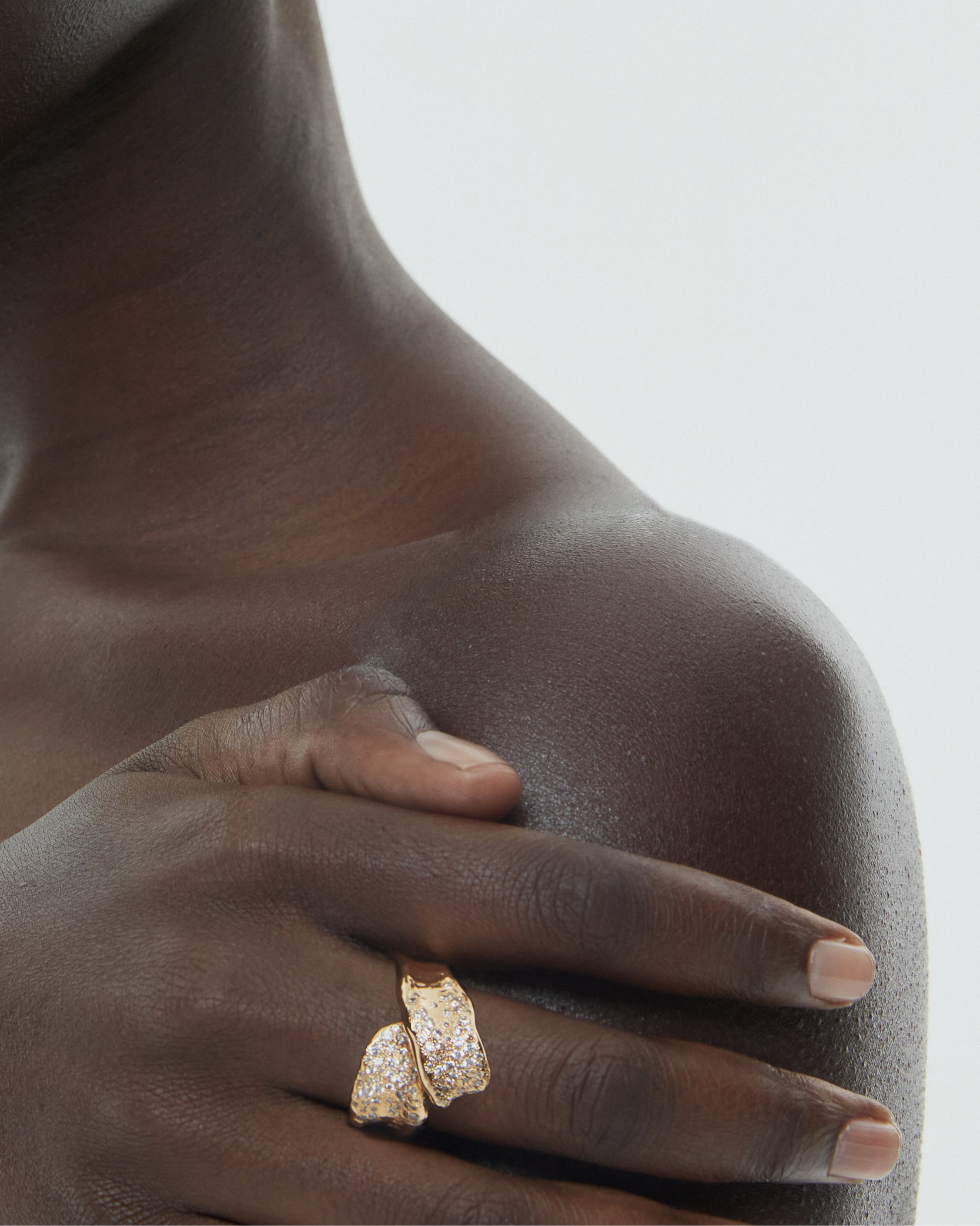 FAÏENCE TWIST RING
