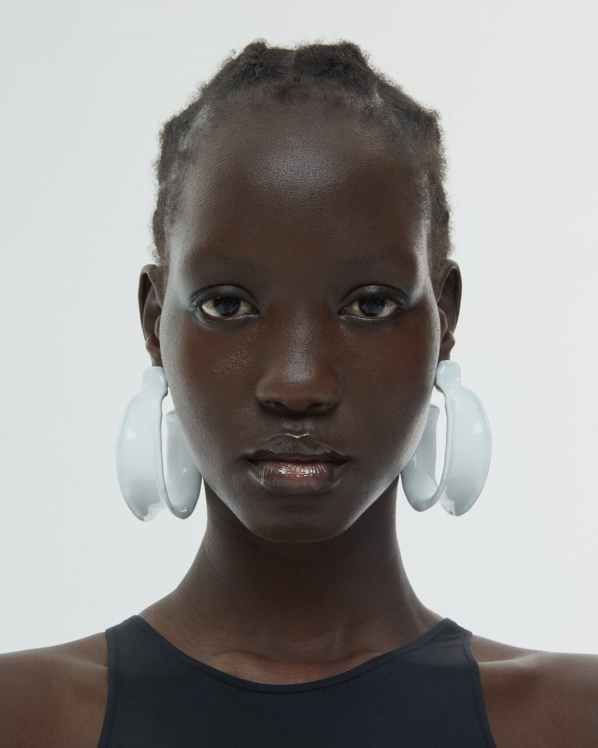 Faience Icon Hoops