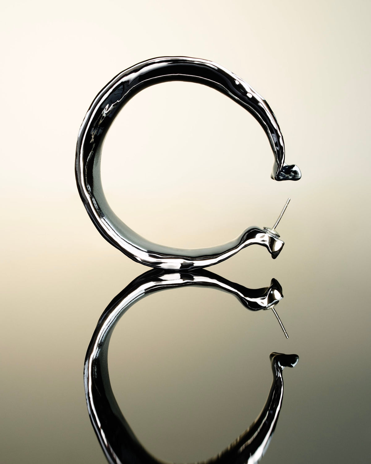 Faience Icon Hoops