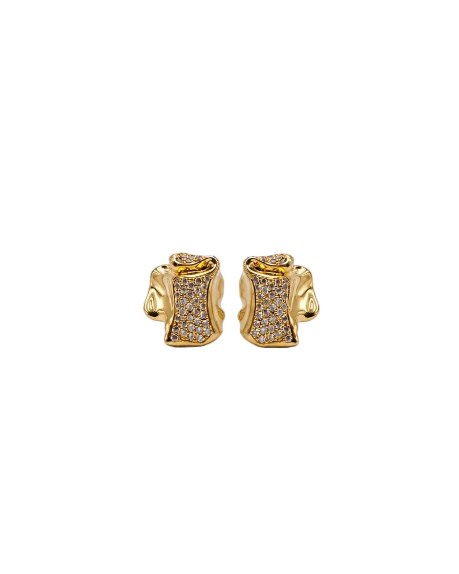 Faience Pavé Esrrings