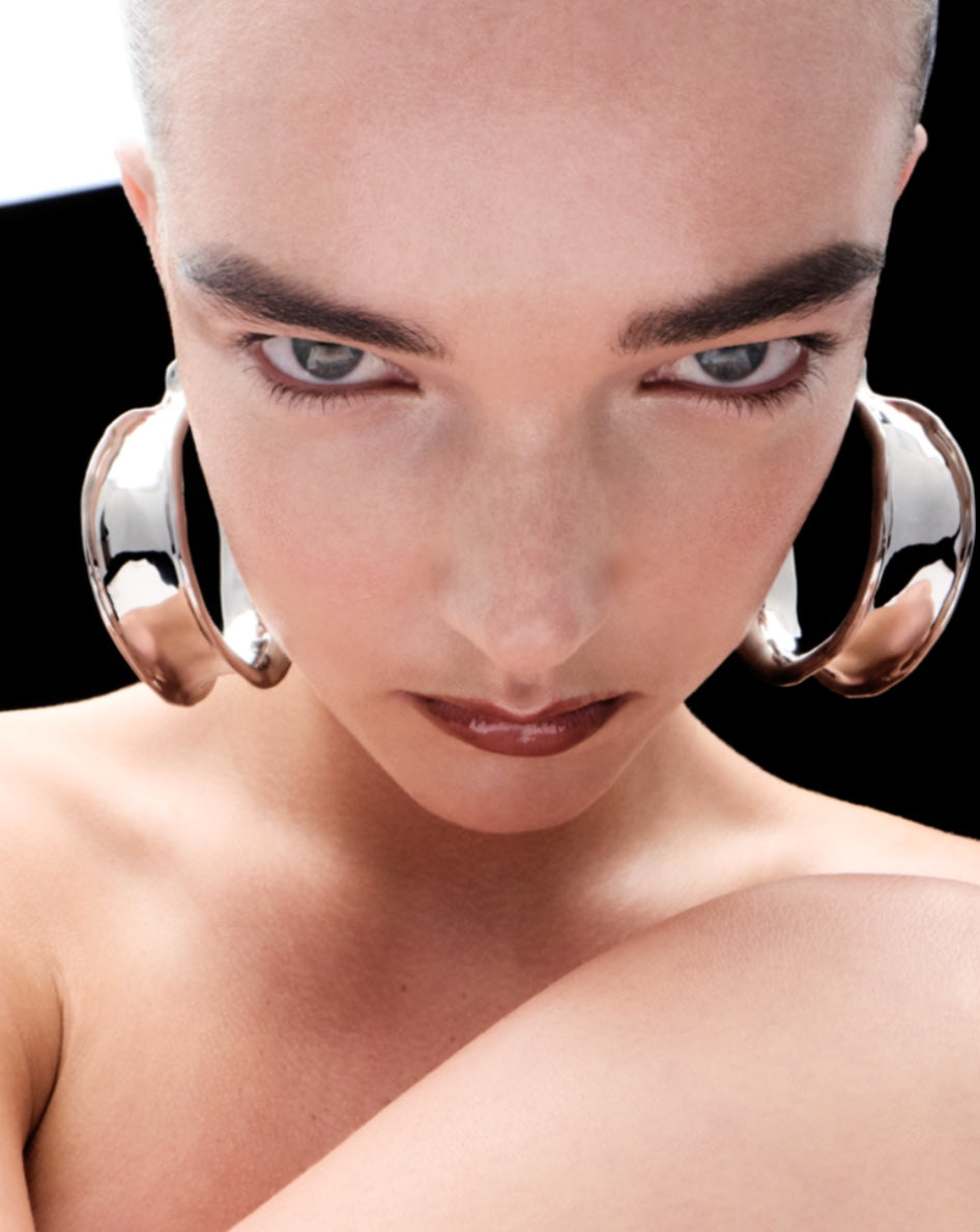 Faience Icon Hoops