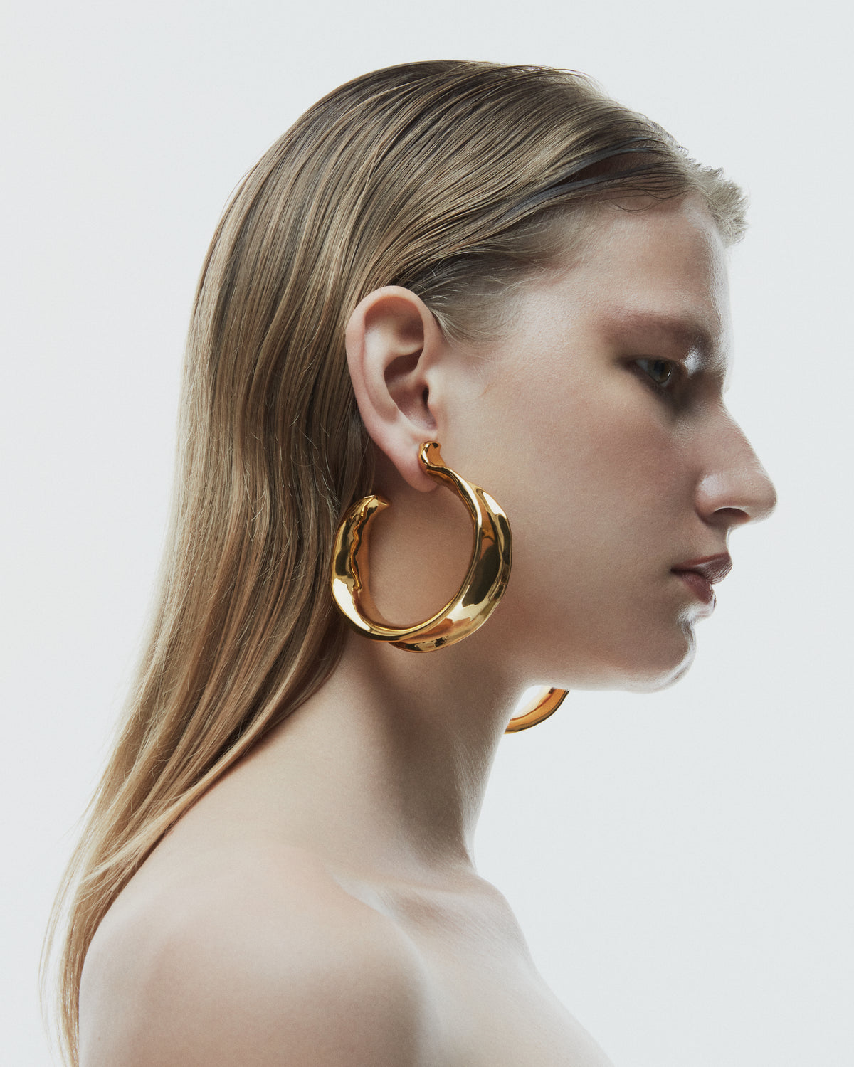 Faience Icon Hoops