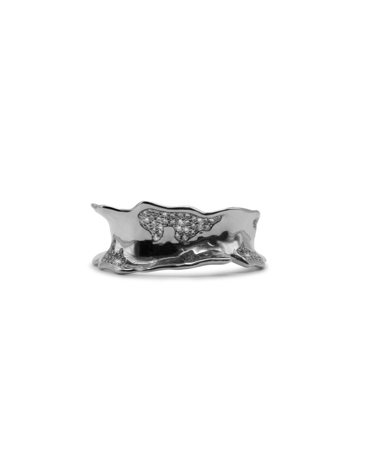 Faience Pavé Cuff